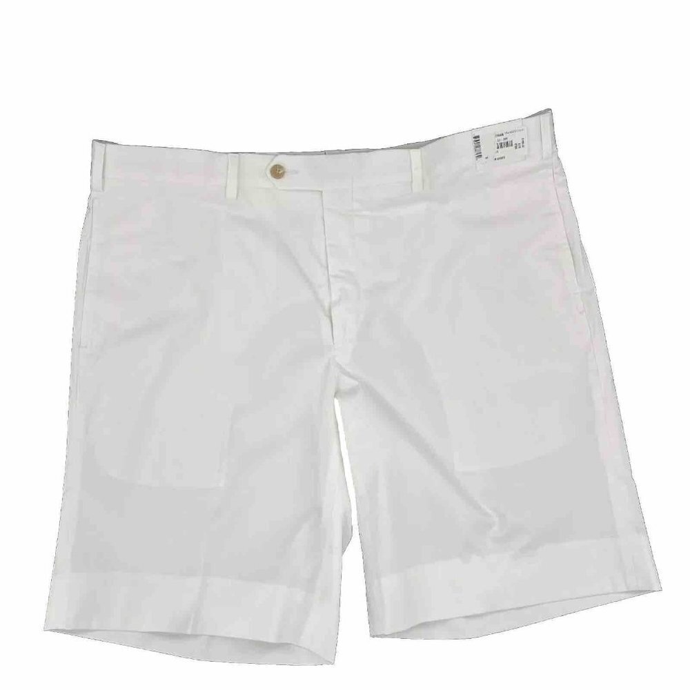 Maus‎ & Hoffman Chino Shorts Men's Size 38 White Pockets Flat front